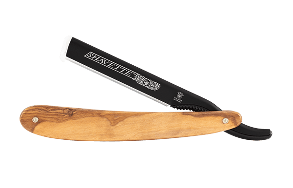 Dovo Shavette Razor Olivewood Handle