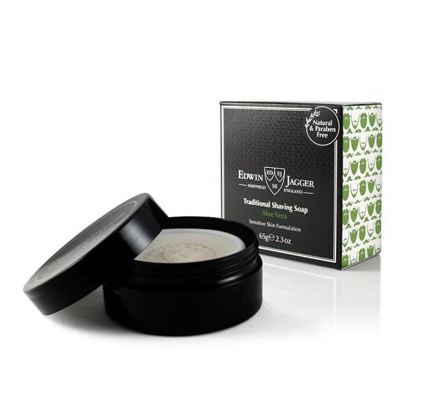 Edwin Jagger Traditional Shaving Soap in Travel Container