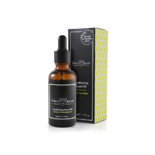 Edwin Jagger Conditioning Beard Oil, Limes &amp; Pomegranate