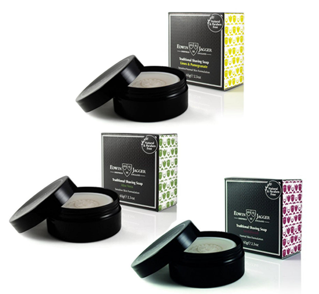 Edwin Jagger Traditional Shaving Soap in Travel Container