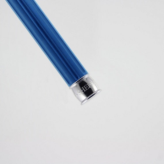 Edwin Jagger 3ONE6 Stainless Steel Blue DE Safety Razor