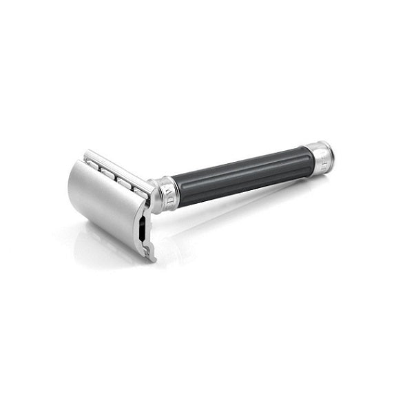 Edwin Jagger 3ONE6 Stainless Steel Gunmetal DE Safety Razor