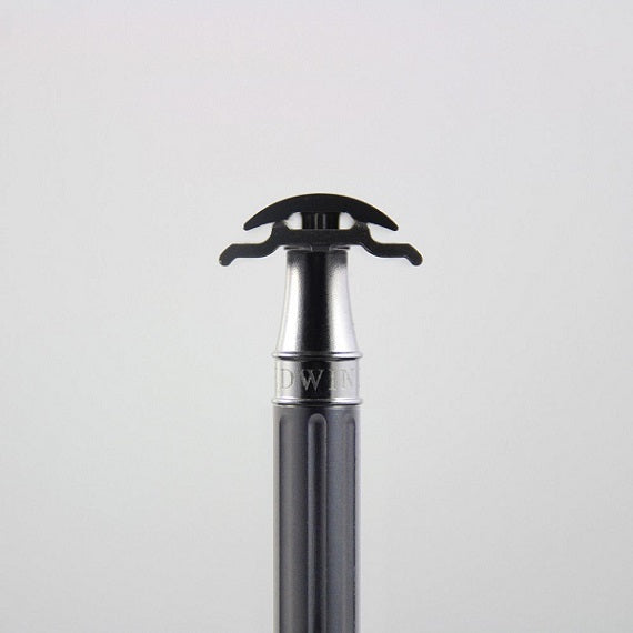 Edwin Jagger 3ONE6 Stainless Steel Gunmetal DE Safety Razor