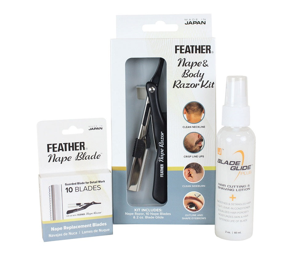 Feather Nape & Body Razor Kit
