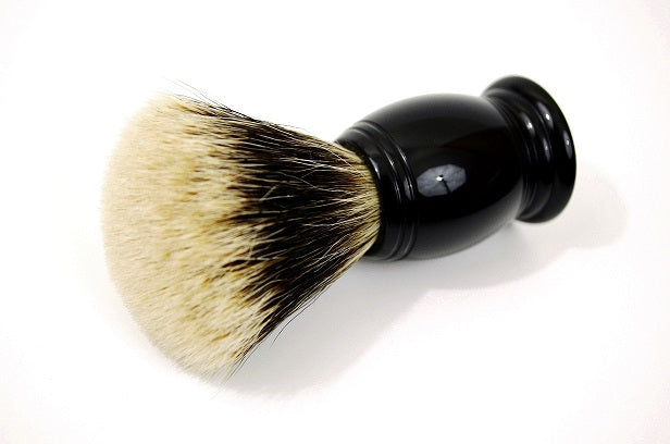 Finest Badger Hair Fan Shape Ebony Shaving Brush