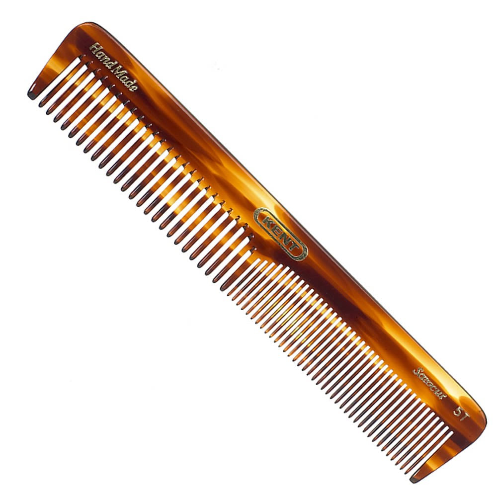 Kent 5T Handmade Dressing Table Comb - Medium Size, Coarse/Fine