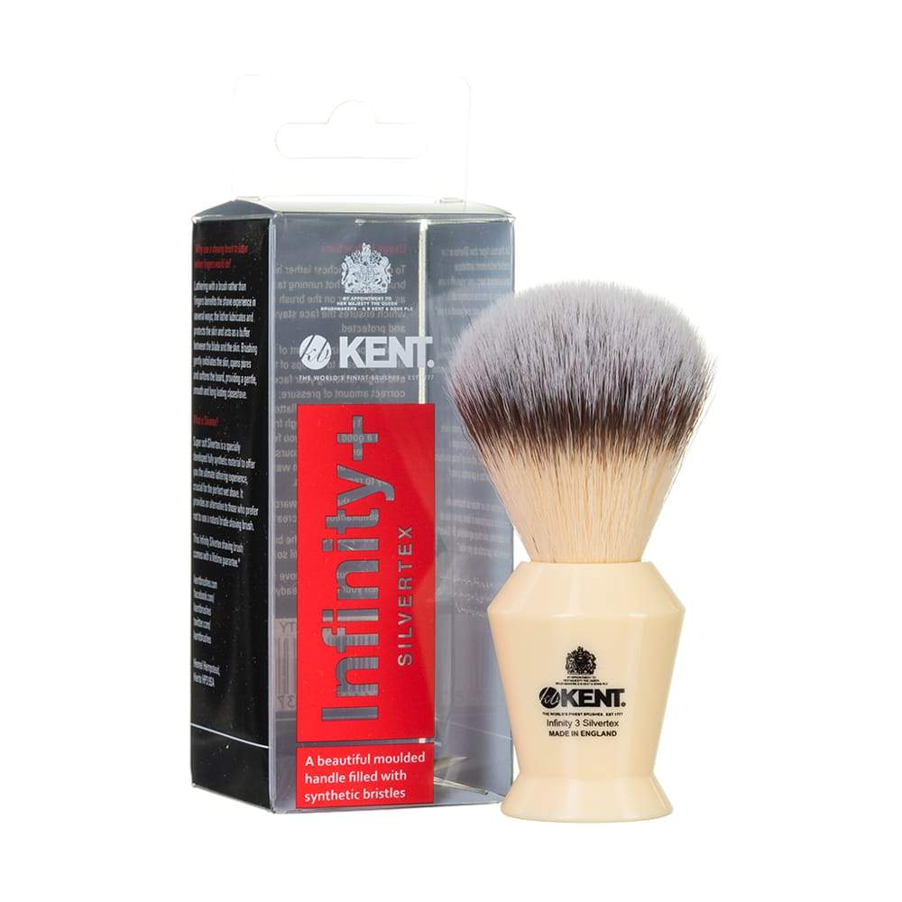 Kent INF3 "Infinity" Plus Super Soft Silvertex Synthetic Brush