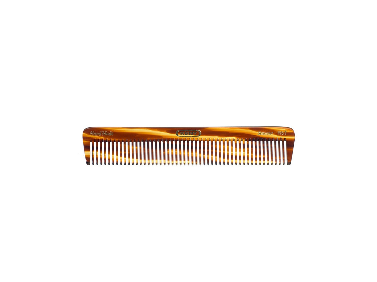 Kent R5T Handmade Dressing Table Comb - Medium Size, Coarse