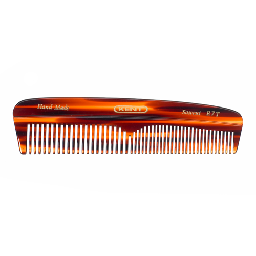 Kent R7T Handmade Pocket Comb - Coarse/Fine