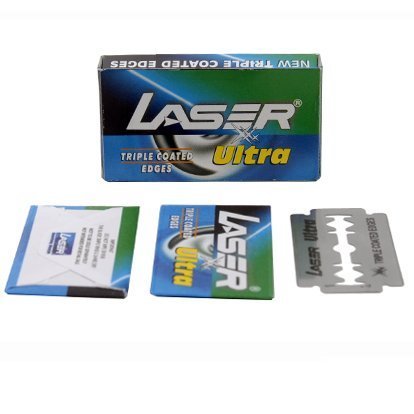 Laser Ultra Double Edge Razor Blades 50 Pack
