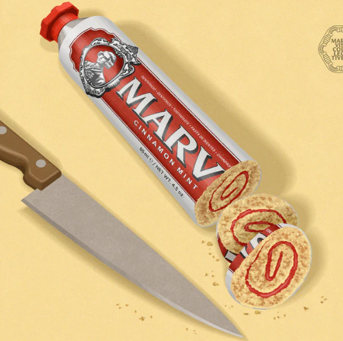 Marvis Cinnamon Mint Toothpaste