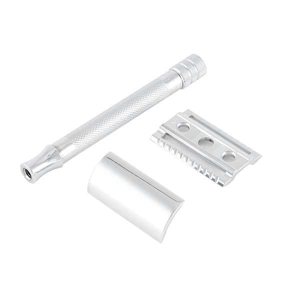 Merkur 23C Long Handle Double Edge Safety Razor