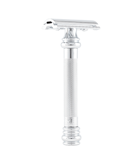 Merkur 38C Barber Pole Handle Double Edge Safety Razor