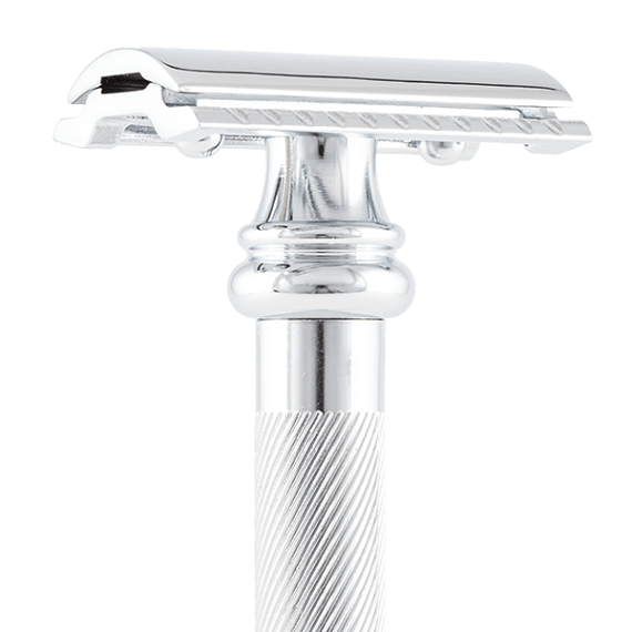 Merkur 38C Barber Pole Handle Double Edge Safety Razor