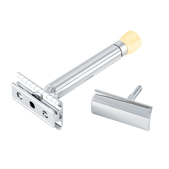 Merkur 510 Progress Long Handle Adjustable Double Edge Safety Razor