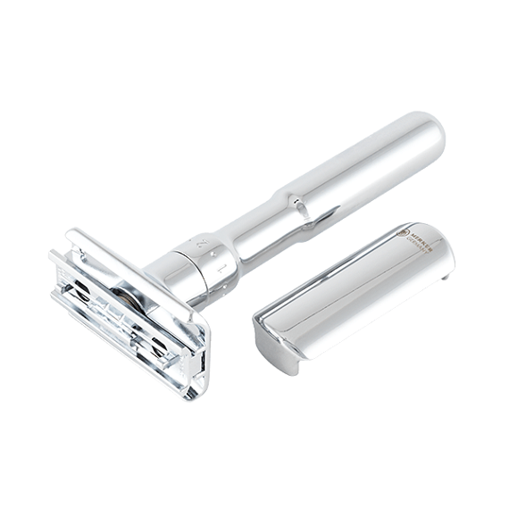 Merkur Futur 701 Adjustable Double Edge Safety Razor, Polished Chrome Plated