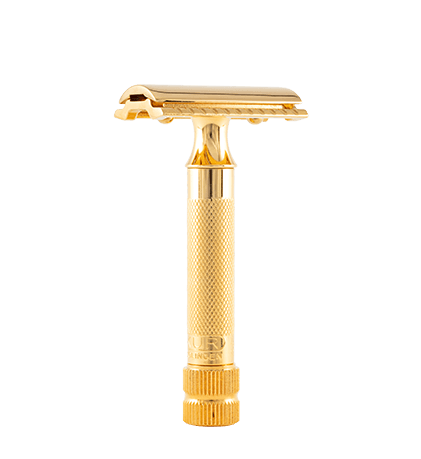 Merkur HD 34G Gold Plated Double Edge Safety Razor