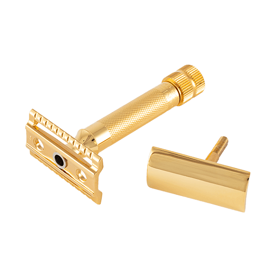 Merkur HD 34G Gold Plated Double Edge Safety Razor