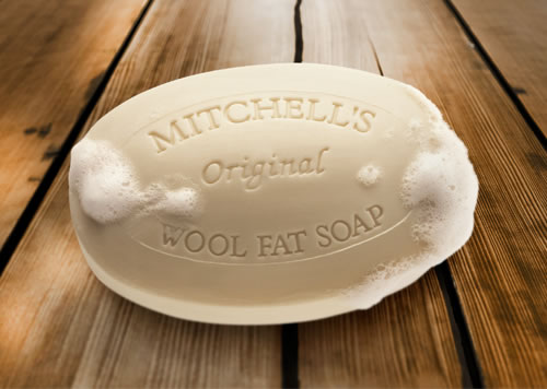 Mitchell's Original Wool Fat Soap, Bath Size 150g