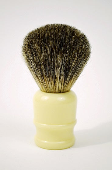 Mixed Badger Faux Ivory Shaving Brush
