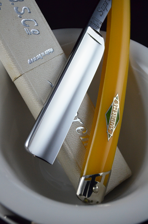 NOS Jacob Miller B.S.CO Supreme 5/8 Straight Razor