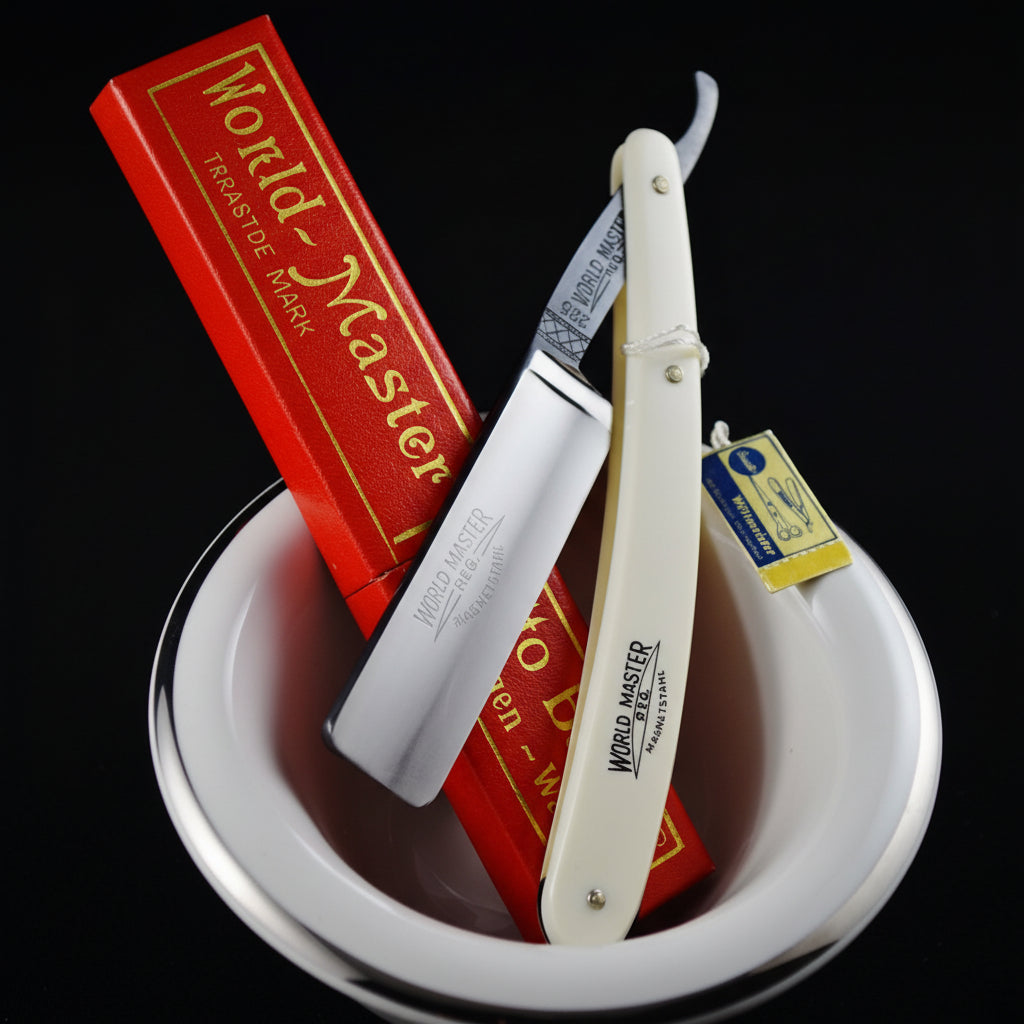 World Master 6/8 Vintage Straight Razor NOS