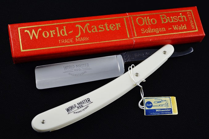 World Master 6/8 Vintage Straight Razor NOS
