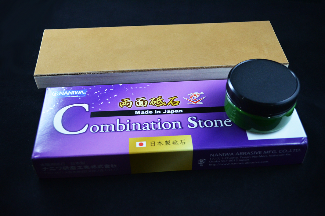 Corium Strop/Combination Stone Honing Set