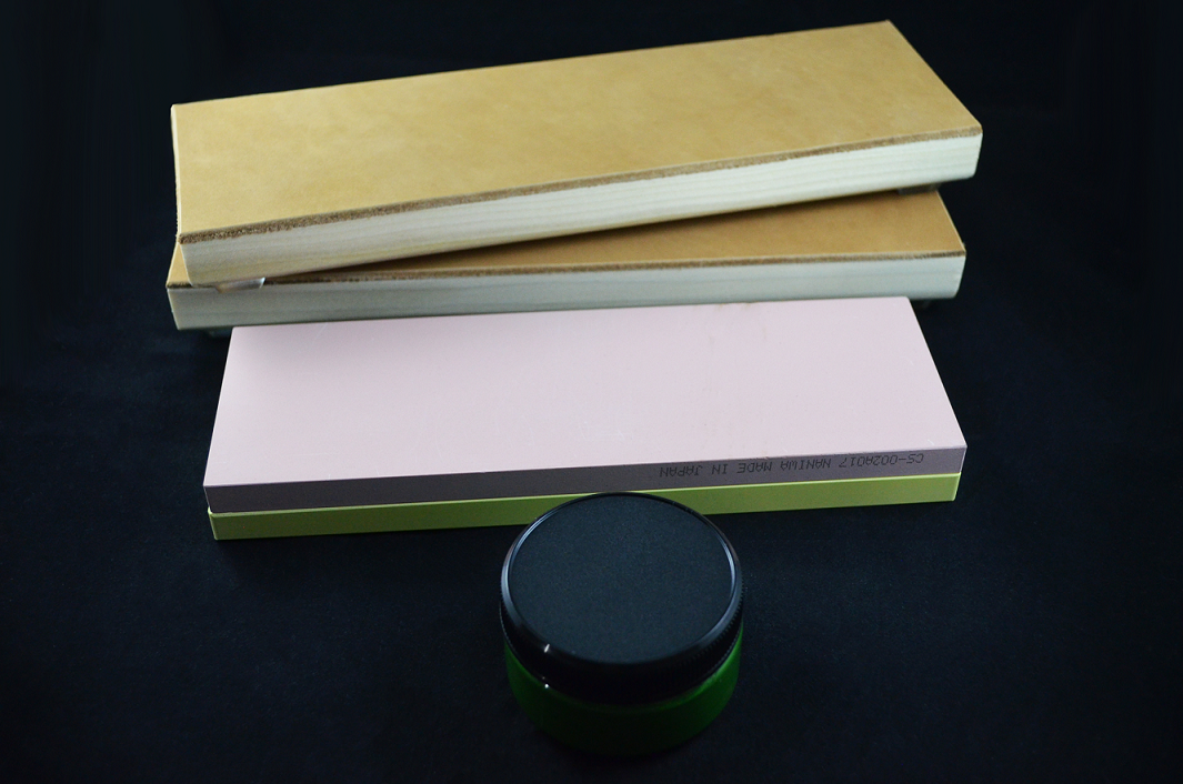 Corium Strop/Combination Stone Honing Set (Extra Strop)
