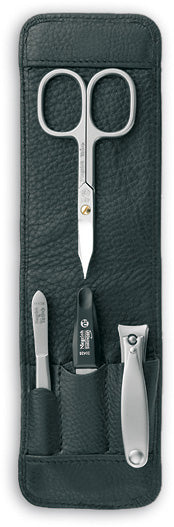 Niegeloh Imantado M 4pc Manicure Set In High Quality Leather Case