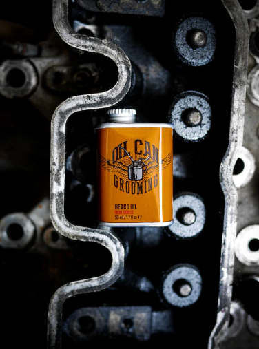 Oil Can Grooming Iron Horse Beard Oil