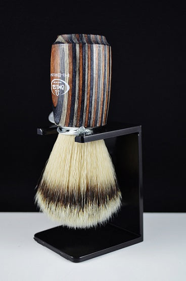 Omega HI-BRUSH SERIES Synthetic Fiber Hair Multilayer Wooden Handle