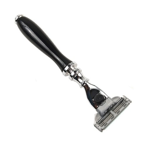 Parker 111B Mach 3 Compatible Black Razor