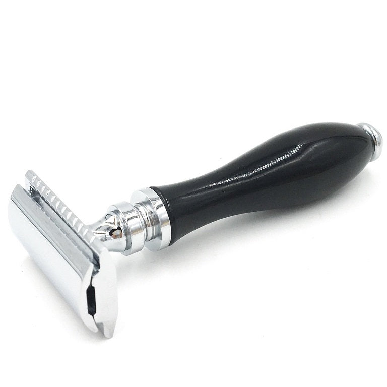 Parker 111B Black 3-Piece Safety Razor