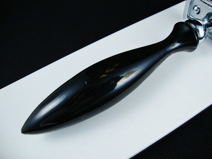 Parker 12R Double Edge With Genuine Water Buffalo Horn Handle