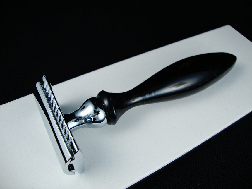 Parker 12R Double Edge With Genuine Water Buffalo Horn Handle