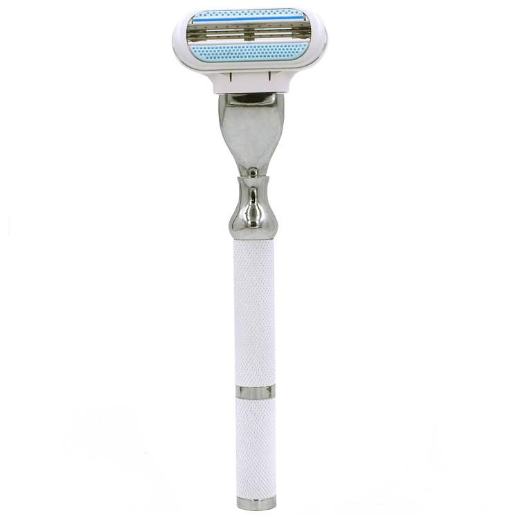 Parker Venus Compatible White & Chrome Razor