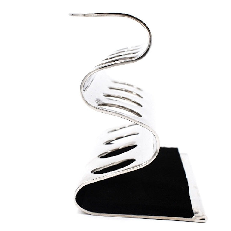 Parker Deluxe Chrome Safety Razor Stand, Holds 4 Razors
