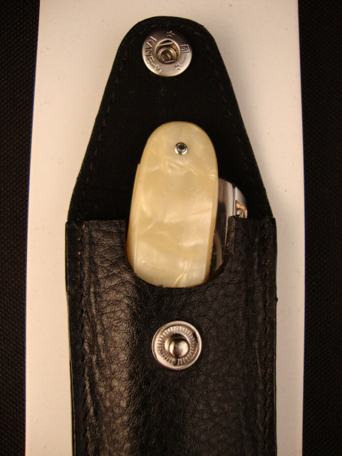 Parker Leather Pouch for Straight Razors