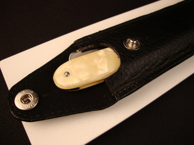 Parker Leather Pouch for Straight Razors