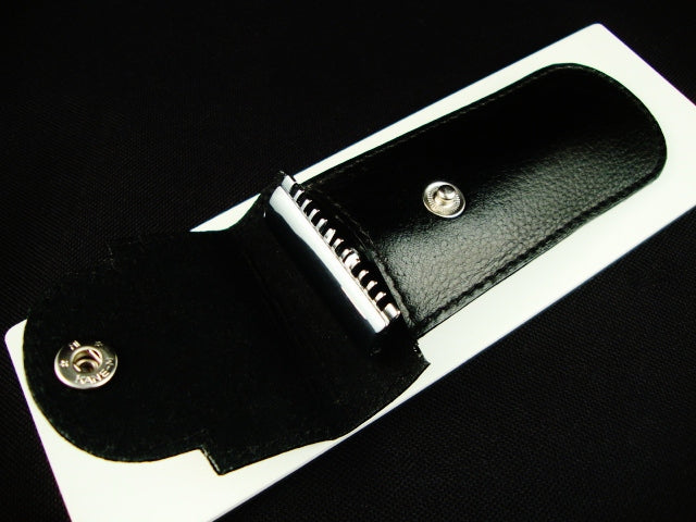 Parker Leather Safety Razor Travel Case