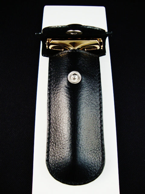 Parker Leather Safety Razor Travel Case