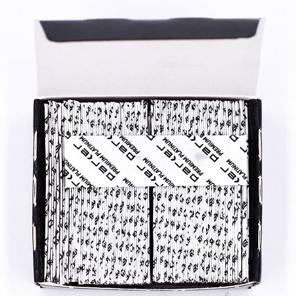 Parker Premium Platinum Single Edge Blades for Barber Razors 100 Pack