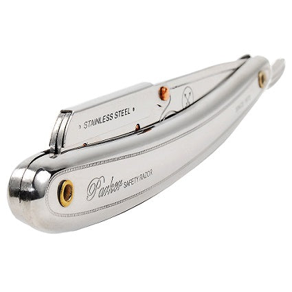 Parker SR1 Stainless Steel Straight Edge Barber Razor