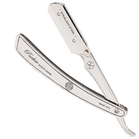 Parker SRX Heavy Duty Stainless Steel Straight Edge Barber Razor