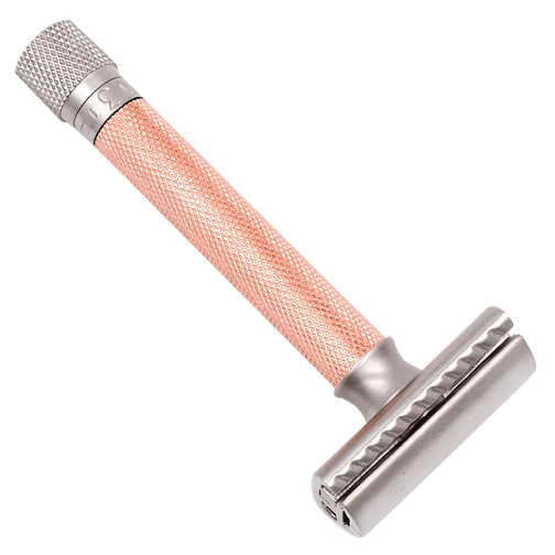Parker Variant Adjustable Double Edge Safety Razor, Rose Gold
