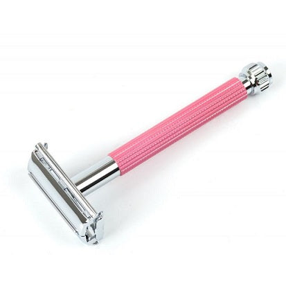 Parker 29L Pink Butterfly Double Edge Safety Razor