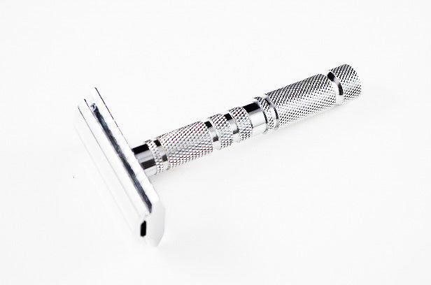 Parker A1R Travel Safety Razor with Leather Case