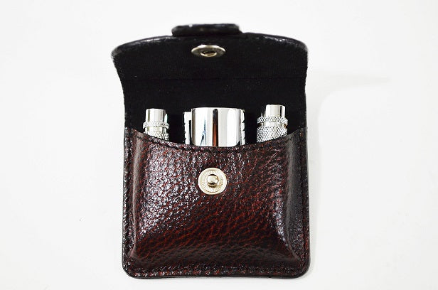 Parker A1R Travel Safety Razor with Leather Case