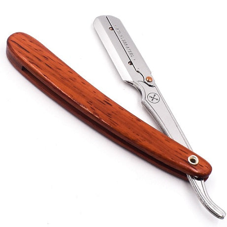 Parker SRRW Rosewood Straight Edge Barber Razor